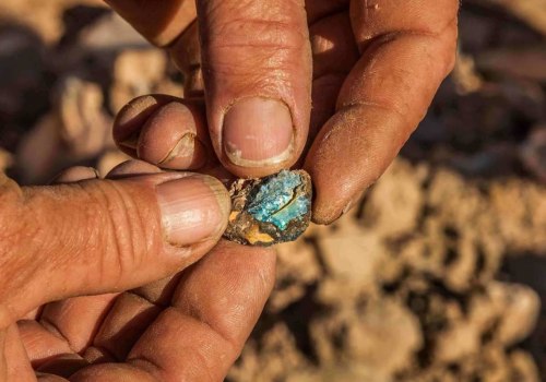 Where opal is found?